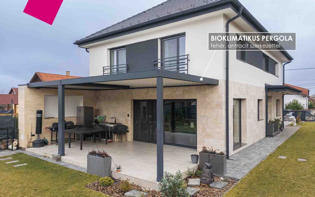 Bioklimatikus pergola – pilisvörösvári munkánk